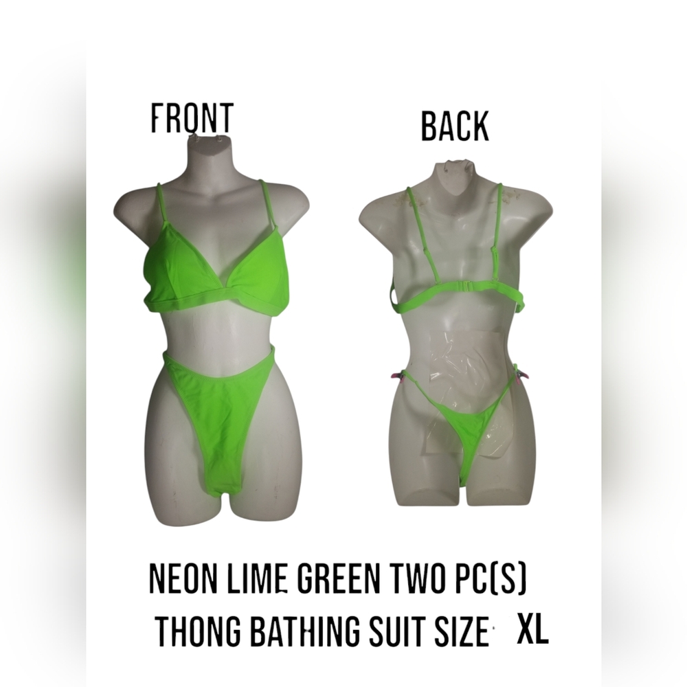 Neon Green Bikini Set